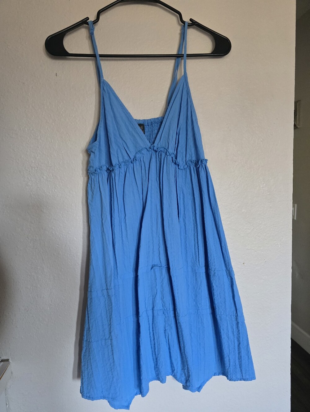 Light Blue Spaghetti Strap Sundress